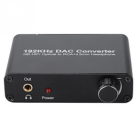 5.1 HD Digital Optical Coaxial Analog Converter 16-24 bit 192KHz Digital to Analog 5.1CH DAC Audio Decoder for PS3 for XBOX 360