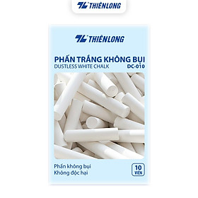 Phấn trắng không bụi - Dustless white Chalk Thiên Long DC-010