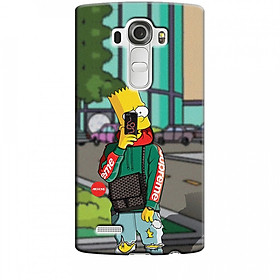 Ốp lưng dành cho điện thoại LG G4 Bart Simpson