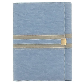 Sổ Bìa Da SC 02-20 - Xám Xanh