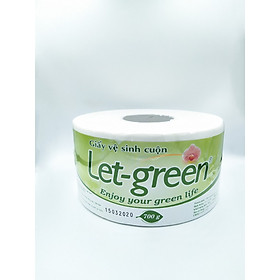 Giấy Vệ Sinh Let green 700g