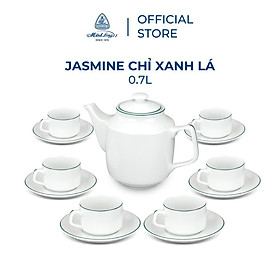 Mua Bộ trà Minh Long 0 7 L - Jasmine - Chỉ Xanh Lá