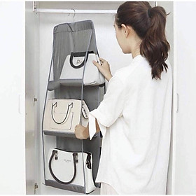 Mua Túi treo giỏ xách 6 ngăn đa năng cao cấp chắn bụi tiện dụng