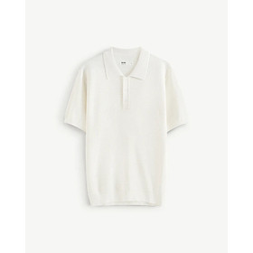 Áo polo len dệt kim tay ngắn nam Form Fitted - ROUTINE 10S26KNI021