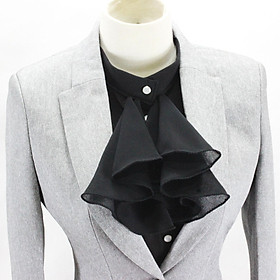Vintage Style Half Shirt Collar Palace Style Costume Chiffon for Themed Parties Cosplay