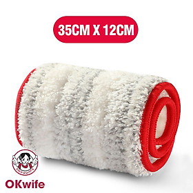 Mua Miếng lau nhà thay thế Bộ lau nhà OKwife PRO N01 ( 35 x 12cm)