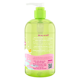 Sữa Tắm Gội Purité Baby Hoa Anh Đào Natural 2in1 Baby Wash Cherry Blossom (500ml)