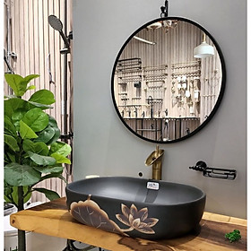 Mua chậu sứ mỹ thuật - lavabo đặt bàn cổ điển