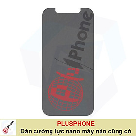 Dán chống nhìn trộm dành cho iPhone X, XR, XS, XS Max - Dán Cường lực dẻo nano