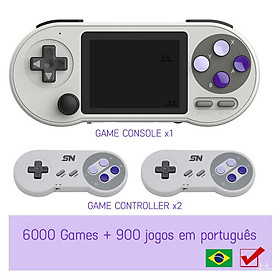 SF2000 Retro Máy Chơi Game Cầm Tay 10000 Trò Chơi Trẻ Em IPS Mini Máy Chơi Game Di Động Cho Everdrive SNES GBA Sega Dendy