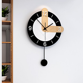 Mua Đồng Hồ Treo Tường Quả Lắc Phong Cách Bắc Âu Trang Trí Phòng Khách - Decor Nhà Đẹp Và Quà Biếu Tặng Tân Gia