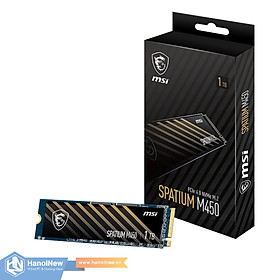Mua SSD MSI Spatium M450 500GB M.2 NVMe PCIe Gen 4 x4 - Hàng chính hãng