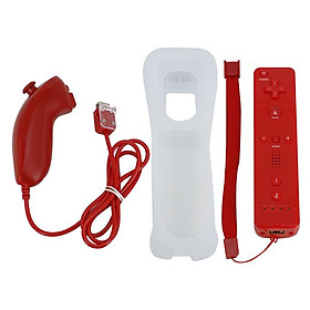 Bộ Điều Khiển Trò Chơi Không Dây Với Vỏ Sillicon Cho Nintendo Wii Game Console