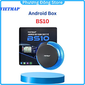 Vietmap BS10 - An.droid Box Qualcomm 6125 dành cho phụ kiện ô tô Apple CarPlay An.droid Auto Dẫn đường S2 và Vietmap Live Hàng chính hãng