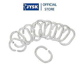 Mua Bộ 12 Móc Treo Rèm Tắm Vara Nhựa Trong Suốt