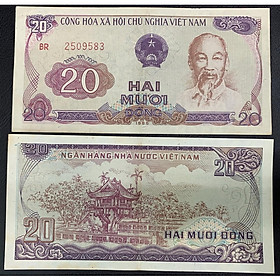 Mua Tờ 20 đồng 1985 chùa Một Cột ở Hà Nội  sưu tầm tiền thời xưa