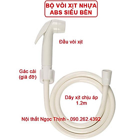 Mua Bộ vòi xịt vệ sinh nhựa ABS SVX-10 màu trắng sứ bền và đẹp