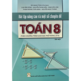 Sách - Bài tập nâng cao và một số chuyên đề Toán lớp 8 tập 1+2 (HEID)