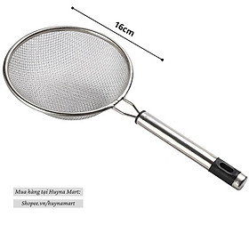 Mua Rây Lọc 2 Lớp Siêu Mịn Chất Liệu Inox Cao Cấp viền 14-16-18cm