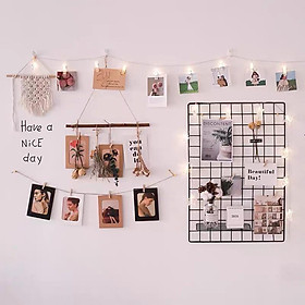 Mua Tấm Lưới Thép Trang Trí Phòng Ngủ  Khung Lưới Decor Phòng Siêu Xinh