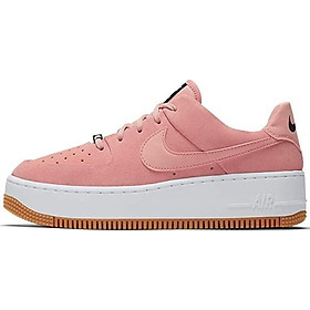 Nike Women's Air Force 1 Sage XX Low Casual Shoes (12, Black/Black/White)