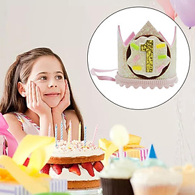 Happy Birthday Crown Birthday Party Hat Hair Accessories for Party Favors