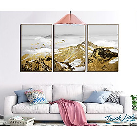 Mua Bộ 3 Tranh Canvas Treo Tường Trang Trí Nghệ Thuật