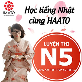 Khóa học luyện thi chứng chỉ tiếng Nhật N5 - Online