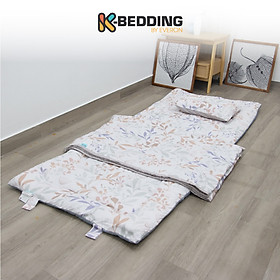 Bộ tấm trải ngủ văn phòng, du lịch tiện ích K-Bedding 80x195cm