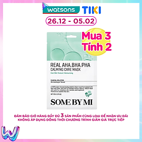 Mặt Nạ Giấy Some By Mi Real AHA-BHA-PHA Calming Care Mask 20g