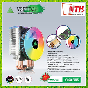 Mua Fan V400 PLUS LED ARGB(Tản 4U  Fan 12cm  Full Socket)-hàng chính hãng