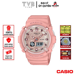 Đồng hồ nữ dây nhựa Casio Baby-G chính hãng BGA-280-4ADR (43mm)