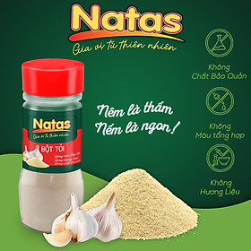 Hình ảnh Bột Tỏi Natas Hũ 65g-Bột Gia Vị Tiện Dụng