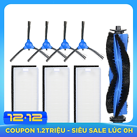Bộ 8 Phụ Kiện Dự Phòng Cho Máy Hút Bụi Eufy RoboVac 11S / 30 / 30C / 15C