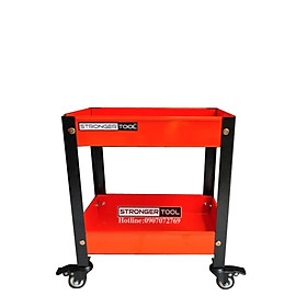 Mua Xe đẩy dụng cụ 2 tầng thép sơn tĩnh điện Stronger Tool