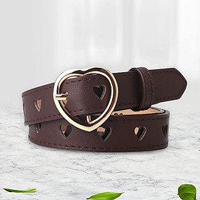 Women PU Leather Belt Waist Strap Adjustable Waistband for Pants Party Dress