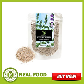 Túi Hạt Chia Trắng REAL FOOD STORE (100G)