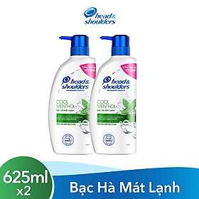 Combo 2 Dầu Gội Head & Shoulders Bạc Hà Mát Rượi (625ml x 2)