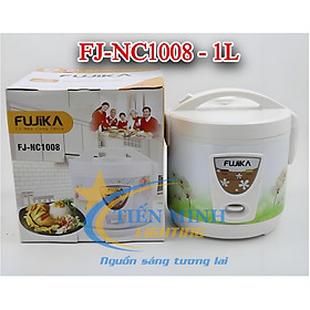 Mua Nồi Cơm Điện 1L Fujika (FJ-NC1008) 400W  chất liệu lòng nồi Hợp kim nhôm  thân nồi Kim loại sơn tĩnh điện  chống dính đa lớp chịu nhiệt