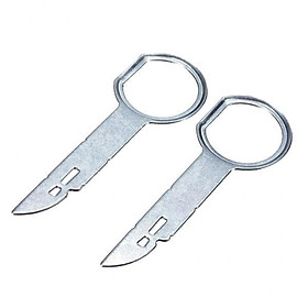 2xCar Radio Stereo CD Release Removal Tools Key for /Audi/Mercedes/Porsche