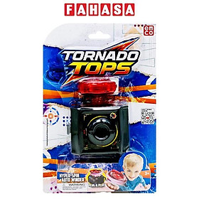 Đồ Chơi Con Quay Lốc Xoáy Kèm Trạm Sạc Năng Lượng - Emco VT150/RD1 - Đỏ Bùng Nổ