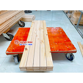 Mua  MS143  Thanh gỗ thông 1cm x 5cm x dài 120cm + láng mịn 4 mặt