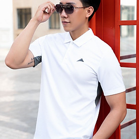 Áo Polo Nam Cổ Bẻ, Phối Nách, Xẻ Tà ALLPUR Công Nghệ Coolmax Siêu Mát - Chống Nhăn - Ngăn Mùi - Màu Xanh