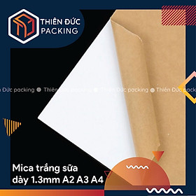 Mua Tấm Nhựa MICA Trắng Sữa 1.3mm Đủ Kích Thước A2  A3  A4 - Làm Mô Hình  Quảng Cáo  Biển Hiệu...