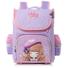 Ba Lô Chống Gù Mr. Vui BLCG816-SG - Màu Tím