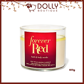 Nến Thơm 3 Bấc Forever Red 3-Wick Candle 411g