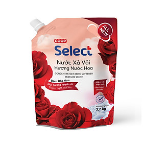 Nước xả Co.op Select hương nước hoa túi 3.2kg-3562382