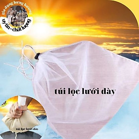 Mua Túi lọc trà lưới to 40x37 - Túi lọc trà sữa - Túi lọc  dụng cụ pha chế