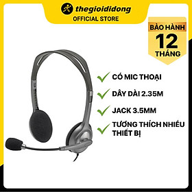 Mua Tai nghe chụp tai Logitech H110 Đen - Hàng chính hãng