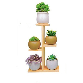 Mua Kệ Để Bàn Hoa Giá Đỡ Đứng kệ để cây cảnh trên bàn sang trọng gỗ tự nhiên